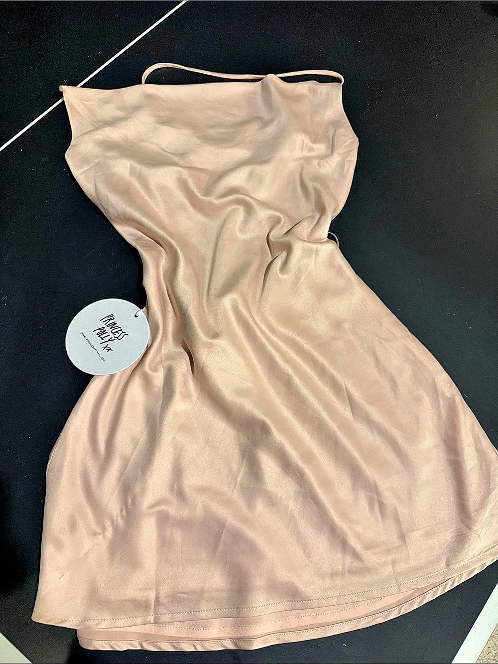 Princess Polly Killer Queen Cowl Mini Dress Pink